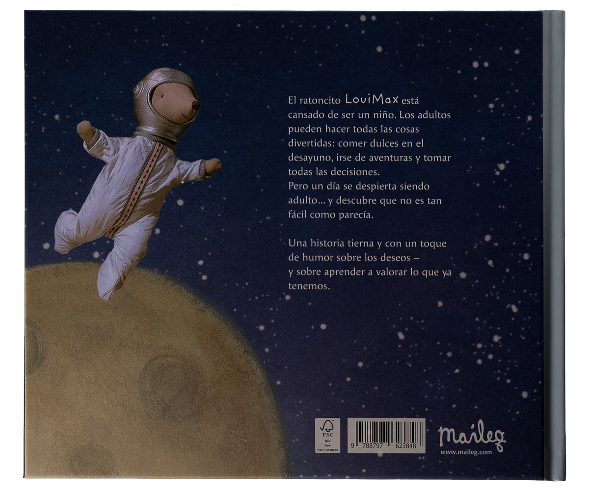 Libro LouiMax: El sueño de ser adulto – Maileg