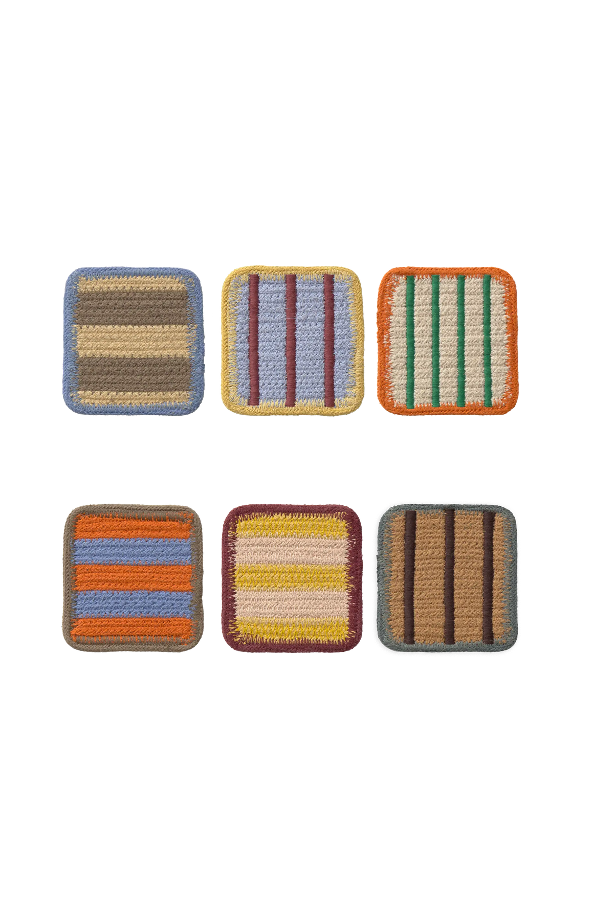 Pack 6 posavasos Color ON de Lorena Canals.