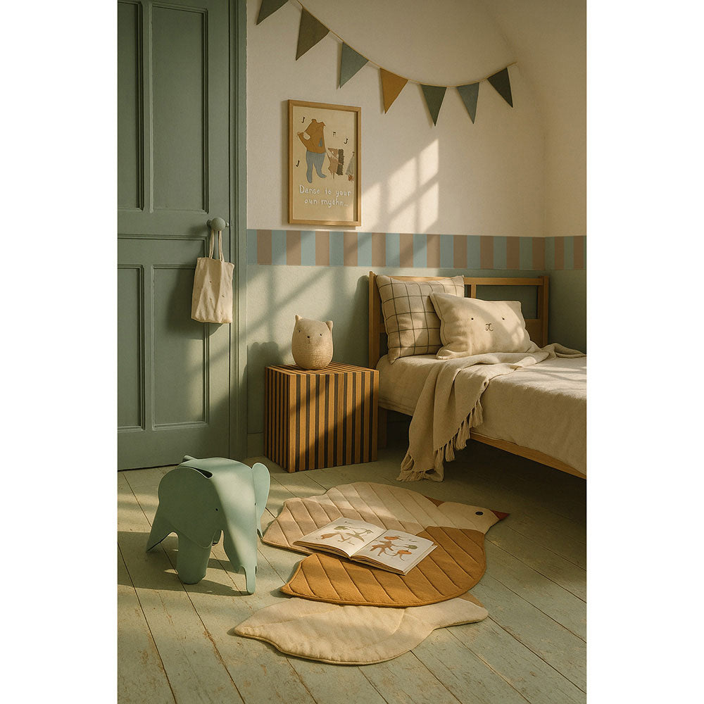 Cenefa Ancha Azul y Marrón (Border Wide Blue Brown) – Dekornik