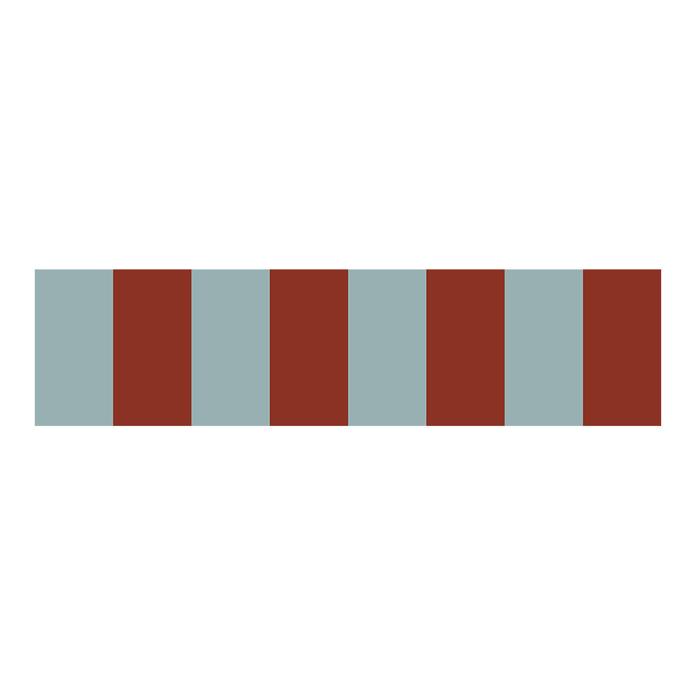 Cenefa Ancha Azul y Rojo (Border Wide Blue Red) – Dekornik