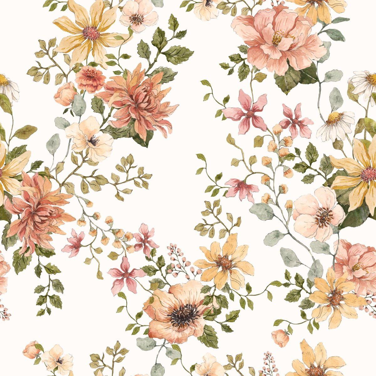 Papel Pintado Jardín Inglés (English Garden Tapeta) – Dekornik