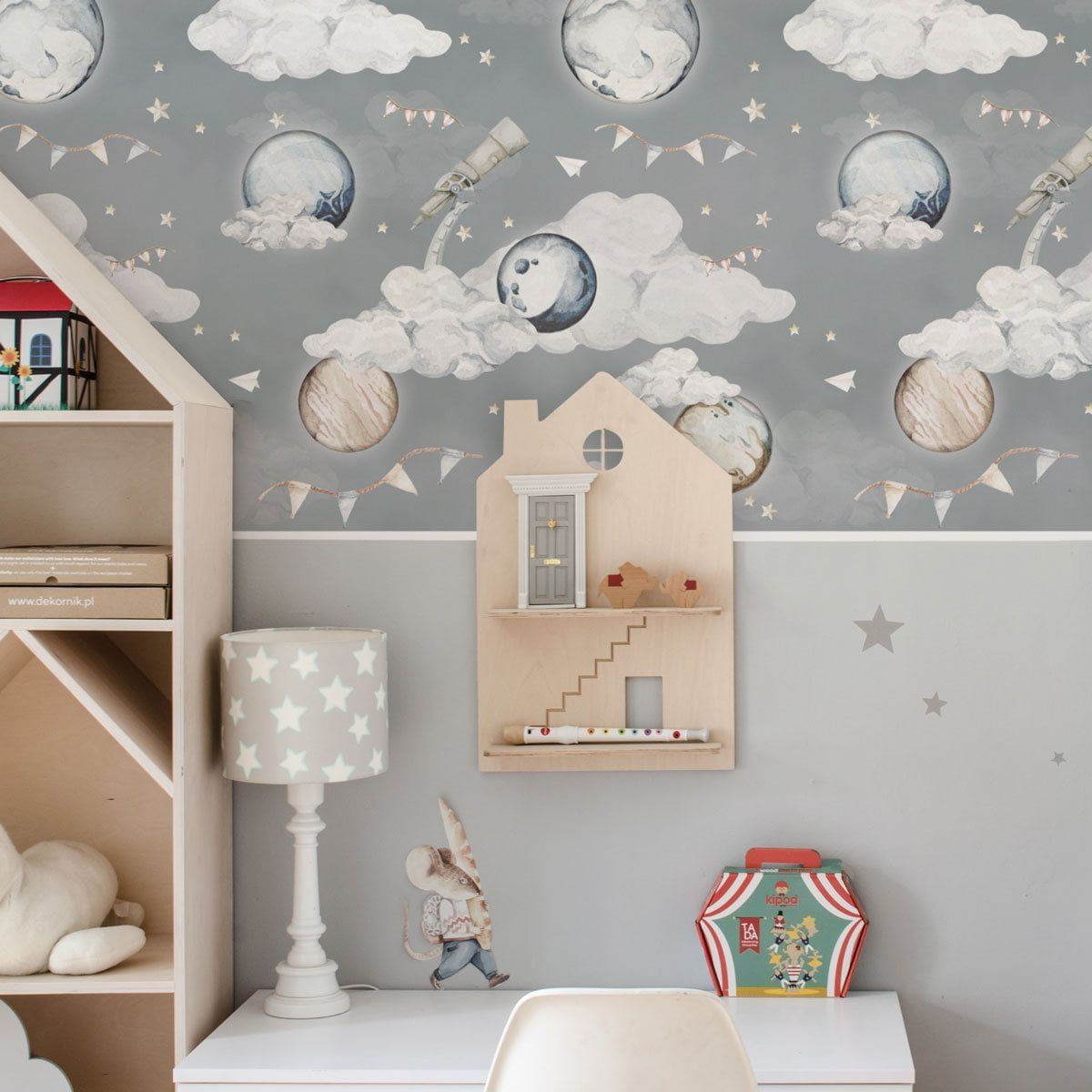 Papel Pintado Planetas Mágicos (Magic Planets Tapeta) – Dekornik