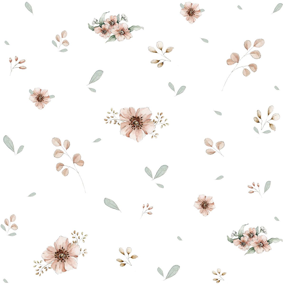 Papel Pintado Flores Minimini (Flowers Minimini Tapeta) – Dekornik