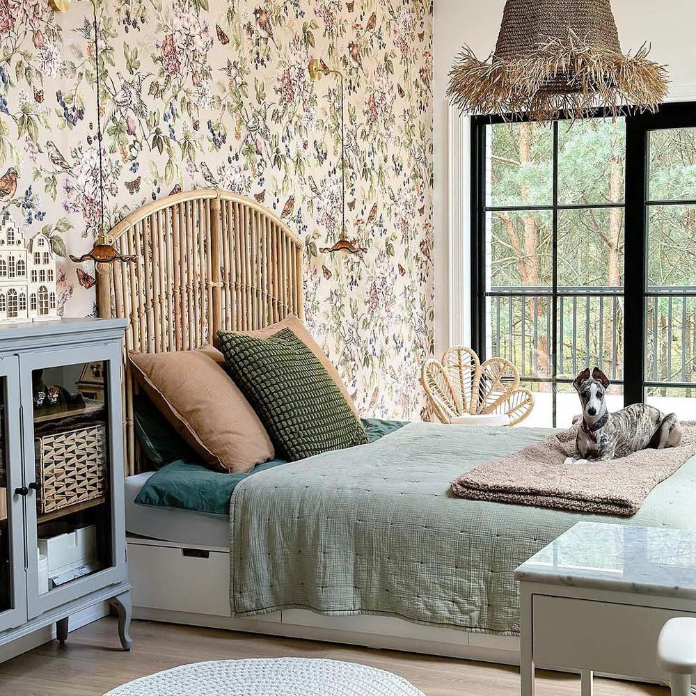 Papel Pintado Jardín Secreto Neutro (Secret Paradise Neutral Tapeta) – Dekornik