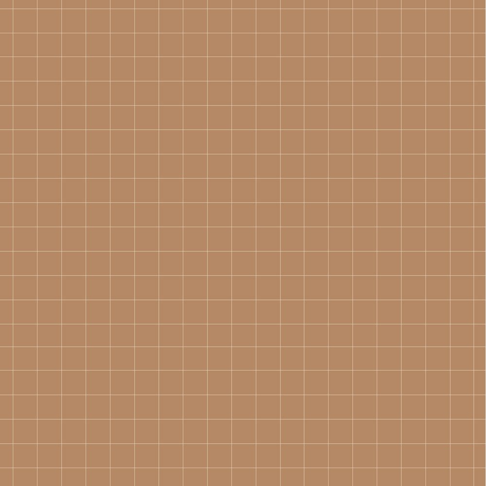 Papel Pintado Cuadros Pequeños Canela (Simple Check Pattern Small Cinnamon Tapeta) – Dekornik