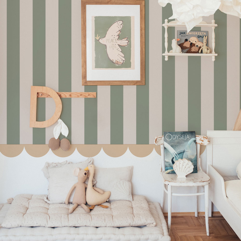 Rayas Portofino Verdes (Portofino Stripes Green) – Dekornik