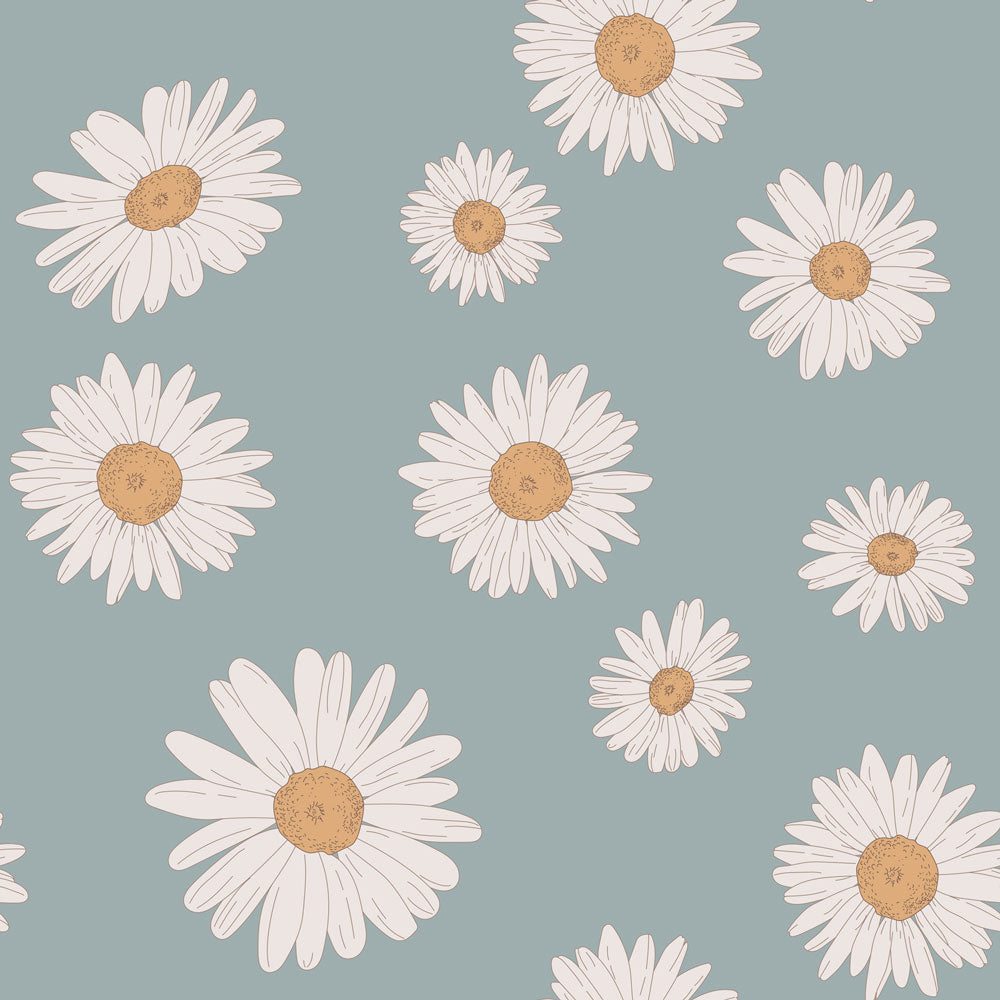 Margaritas Toscanas Azules (Tuscan Daisies Blue) – Dekornik