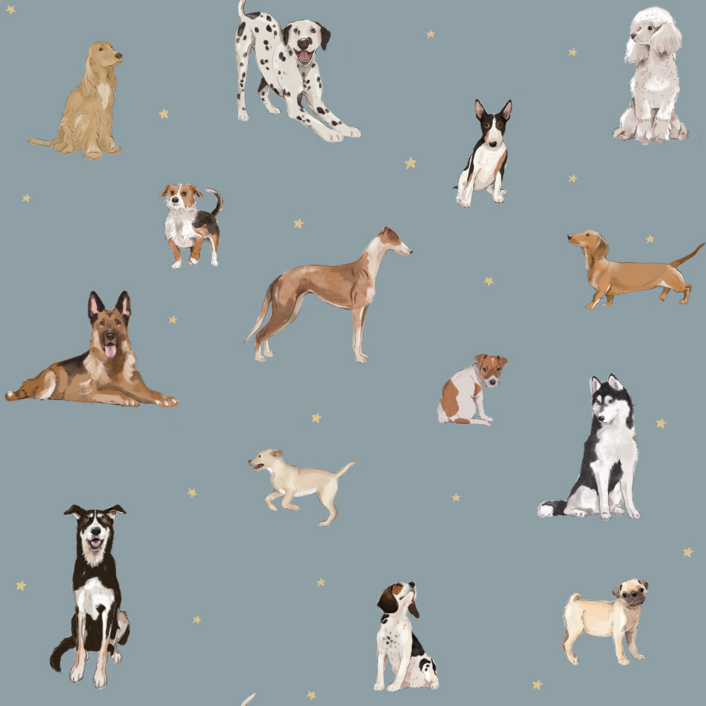 Los Perros son los Mejores Azul (Dogs Are The Best Blue) – Dekornik