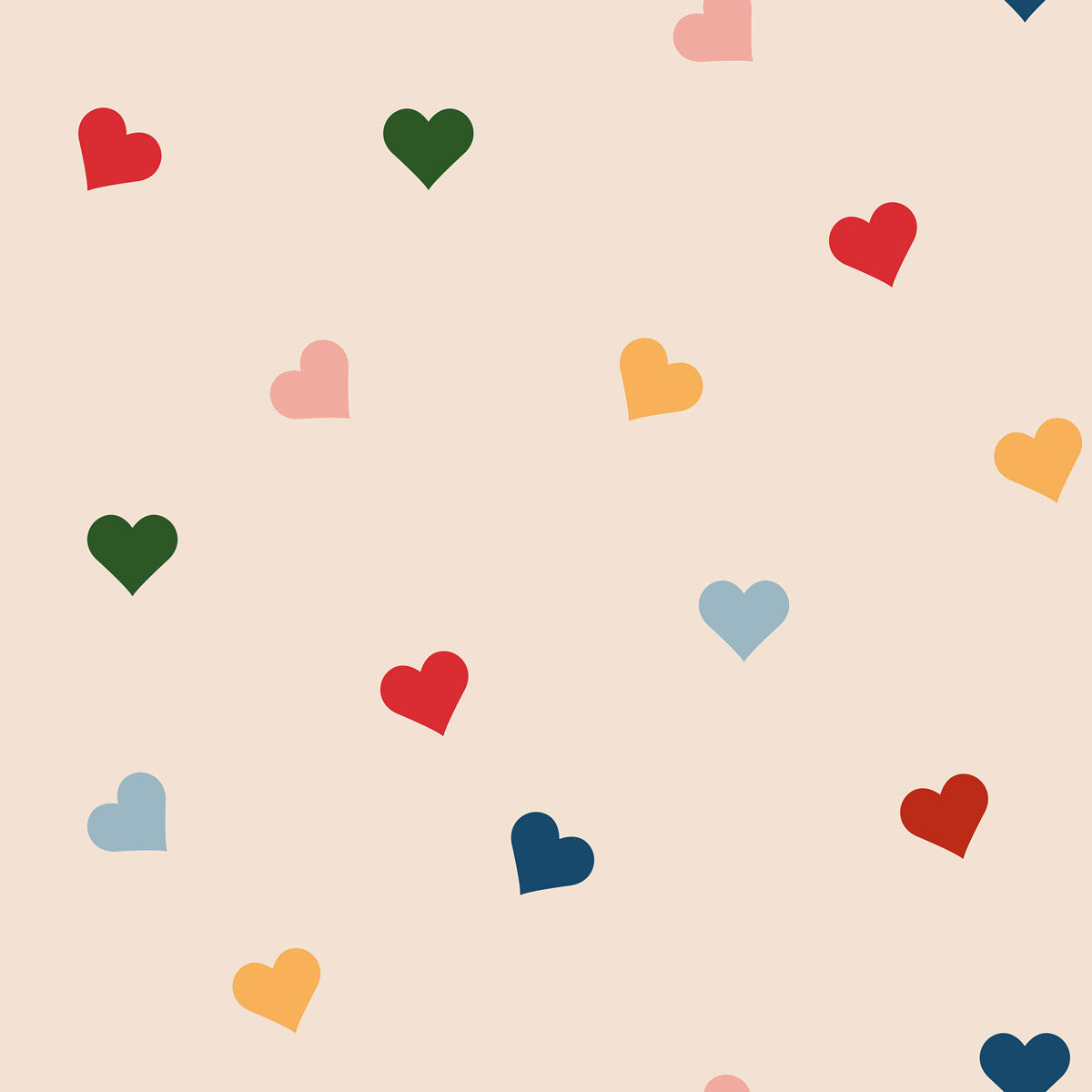 Corazones de todos los colores (Hearts in All Colours) – Dekornik