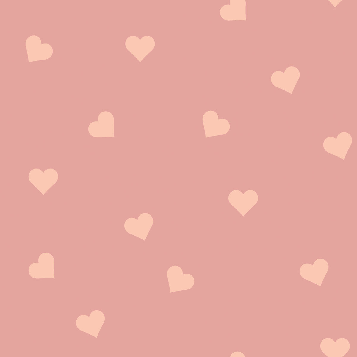 Corazones melocotón sobre rosa (Hearts Peach on Pink) – Dekornik