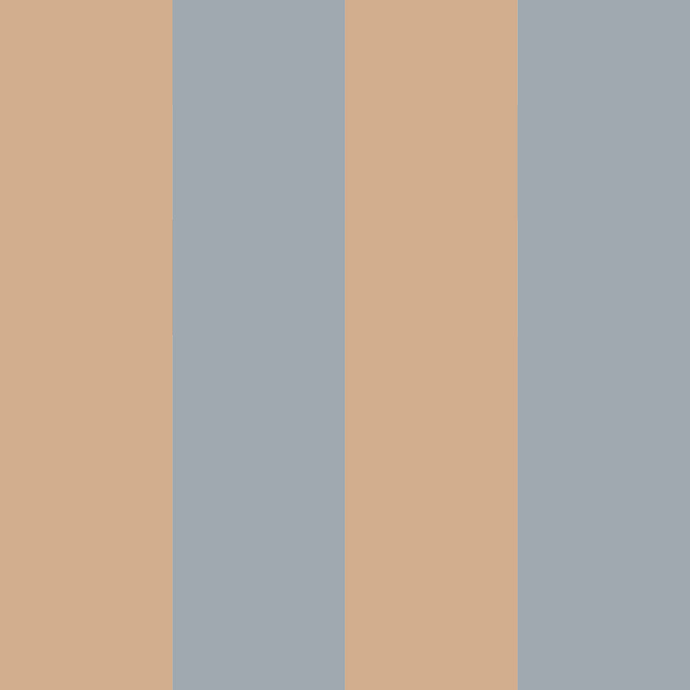Rayas azul y beige (Stripes Blue Beige) – Dekornik