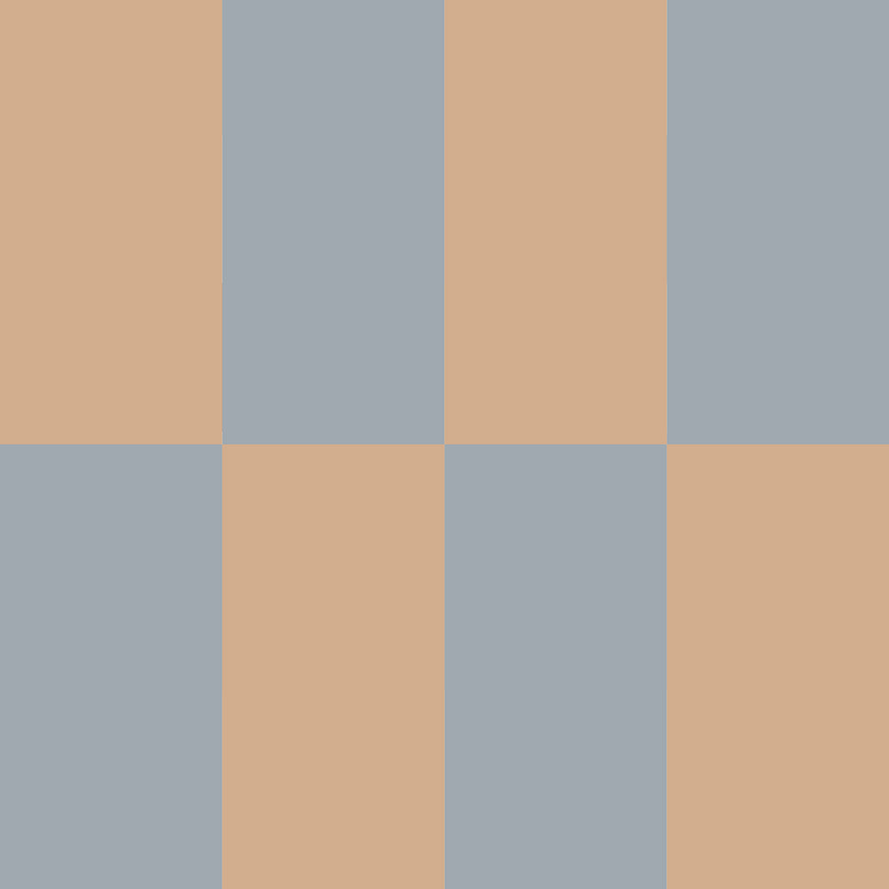 Rayas azul y beige invertidas (Stripes Blue Beige Upside Down) – Dekornik