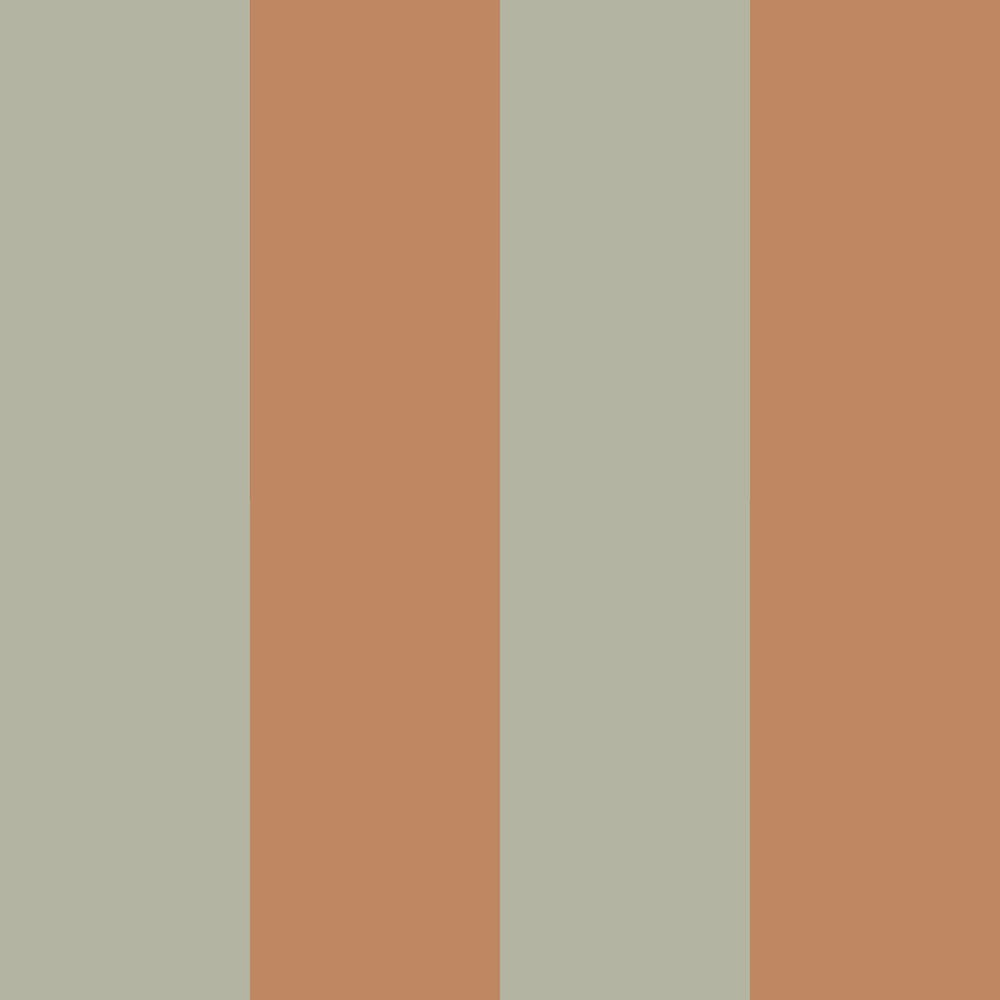 Rayas verde y cappuccino (Stripes Green Brown) – Dekornik