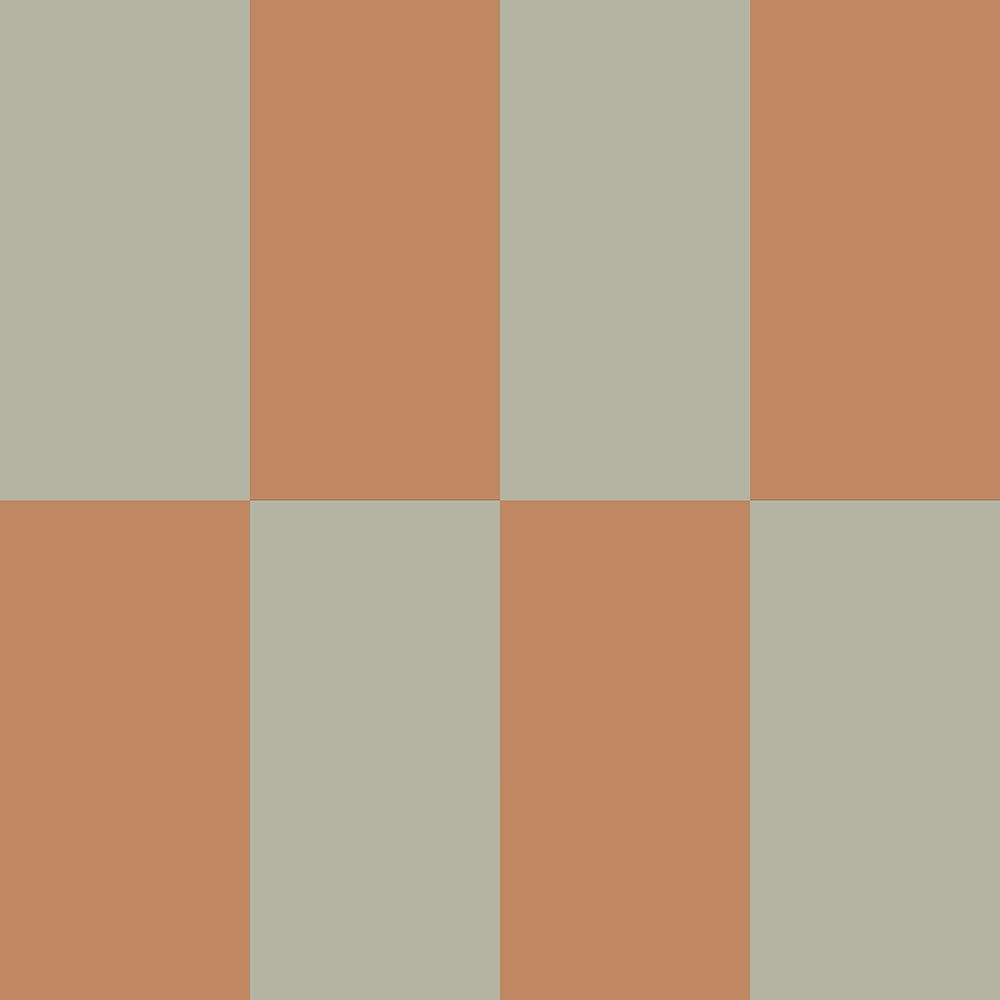 Rayas verde y cappuccino invertidas (Stripes Green Brown Upside Down) – Dekornik