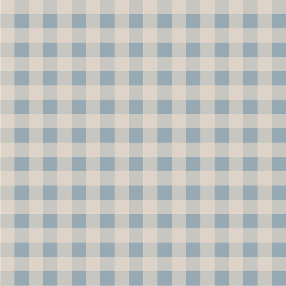 Check minimini blue creamCuadros Minimini Azul y Crema (Check Minimini Blue Cream) – DekornikWallpaper - - Stripe 50×280