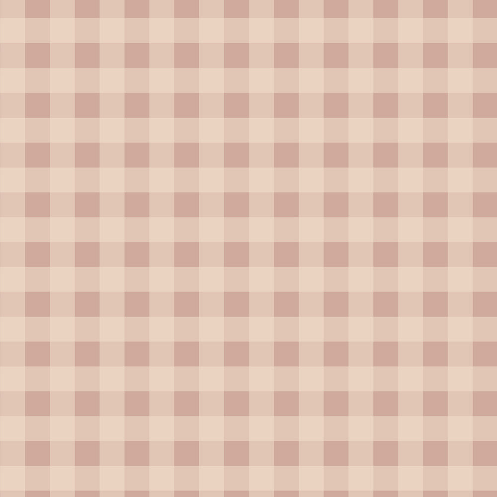 Cuadros Minimini Crema y Rosa (Check Minimini Pink Cream) – Dekornik