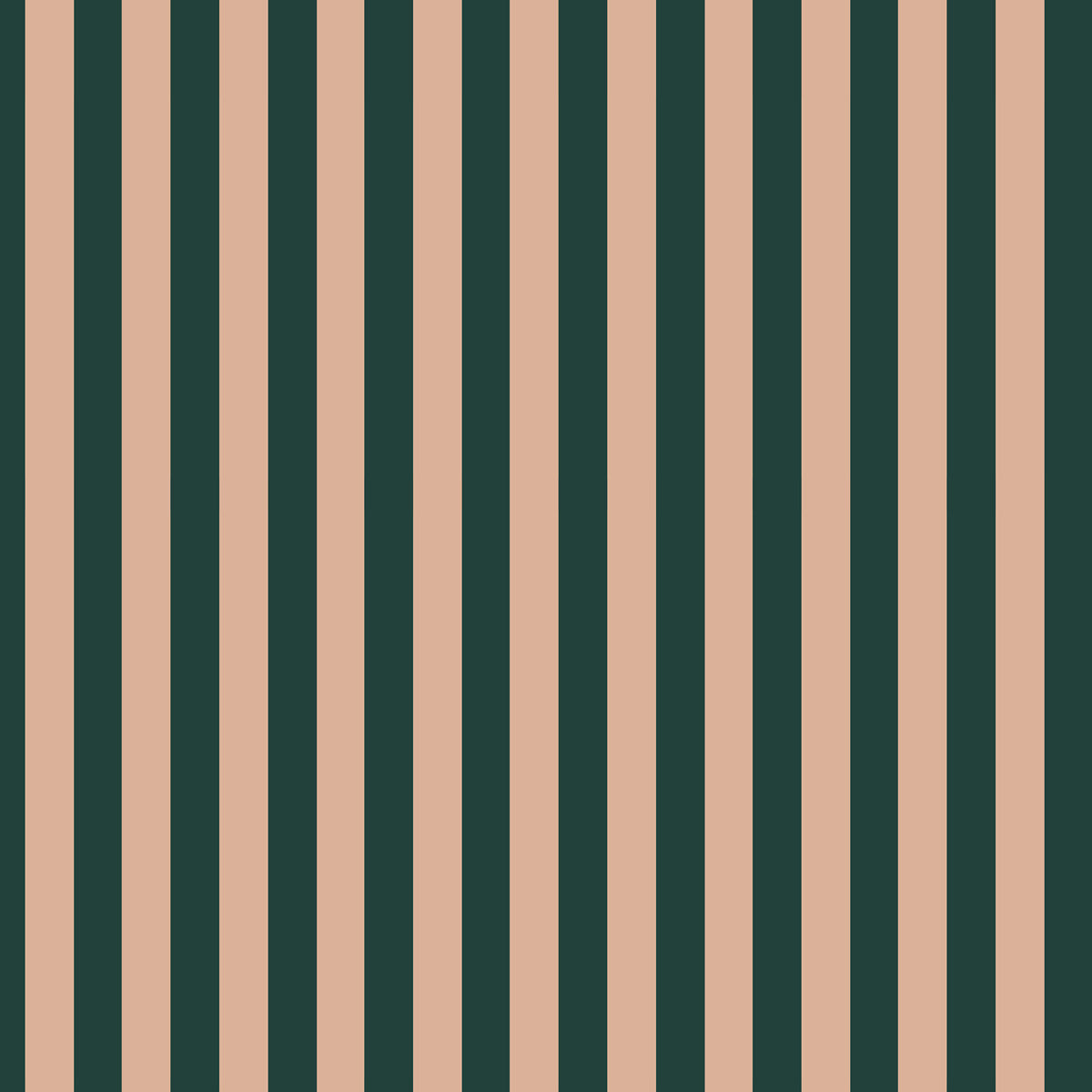 Rayas anchas verde real y rosa (Wide Stripes Royal Green and Pink) – Dekornik