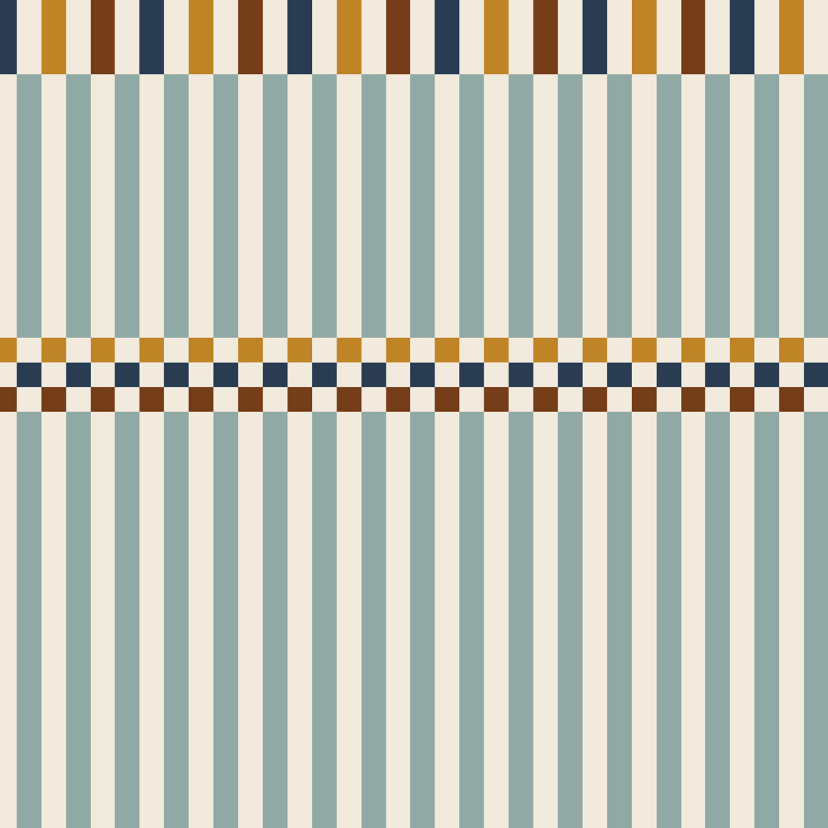 Rayas Verde Alegre y 3 Colores (Stripes Happy Green and 3 Colours) – Dekornik