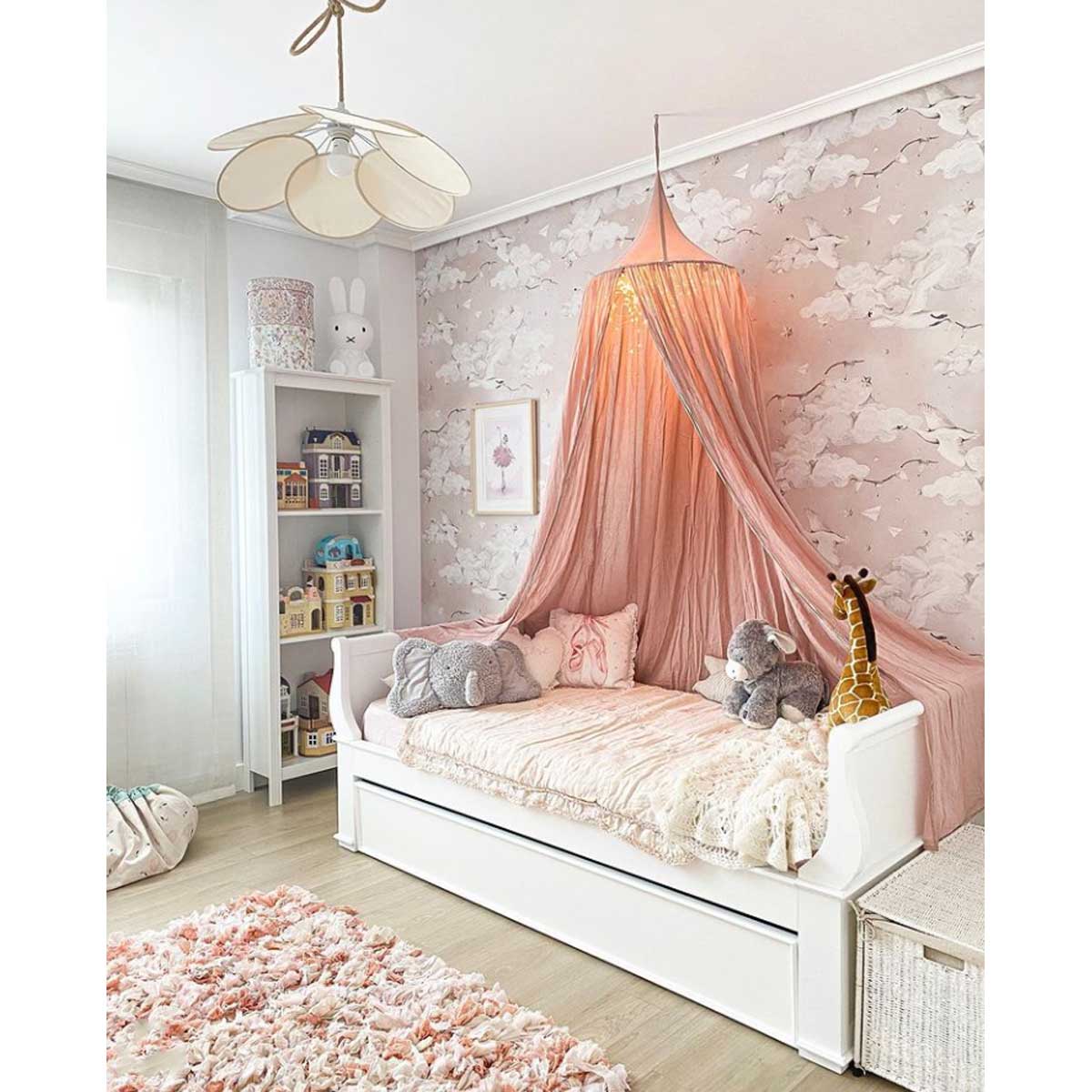 Papel Pintado Cisnes Mágicos Rosa (Magic Swans Pink Tapeta) – Dekornik