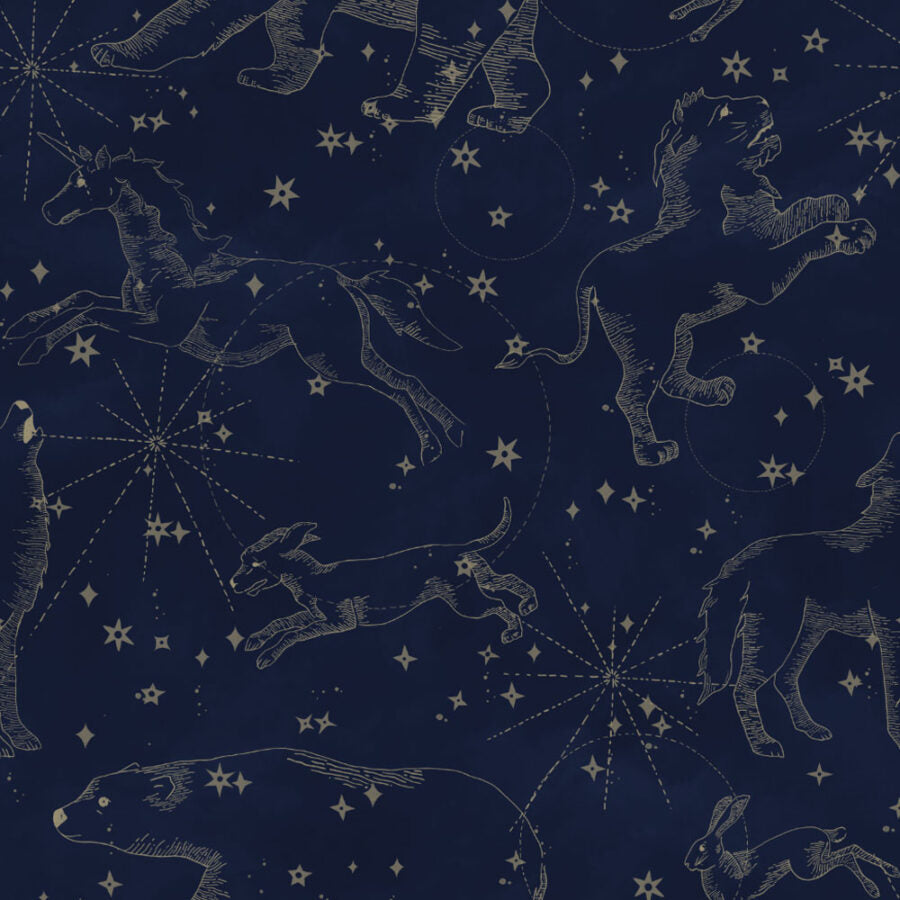 Papel pintado Constellations Dark - Dekornik