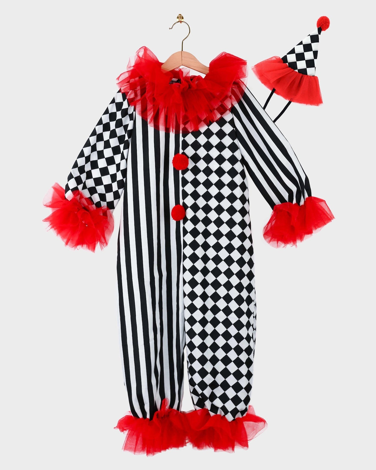 Disfraz infantil de arlequín / payaso - Den Goda Fen