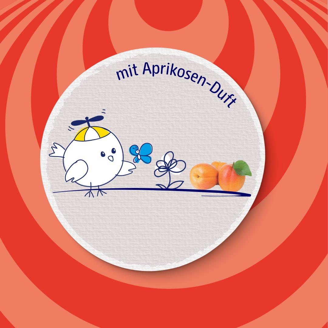 Sales de baño infantiles Sanft zu dir Albaricoque 60 g - Dresdner Essenz