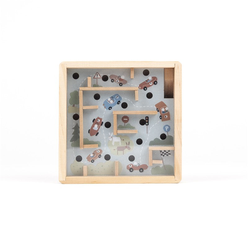 Mini Laberinto de Madera Coches - Egmont Toys
