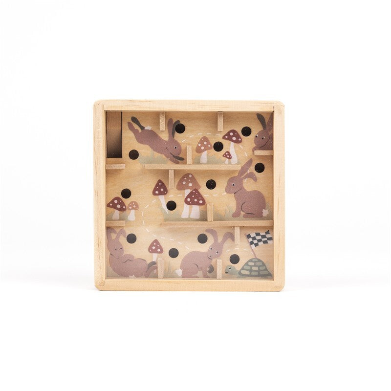 Mini Laberinto de Madera Conejos - Egmont Toys