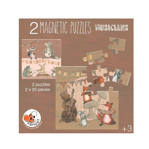Puzles Magnéticos Músicos - Egmont Toys
