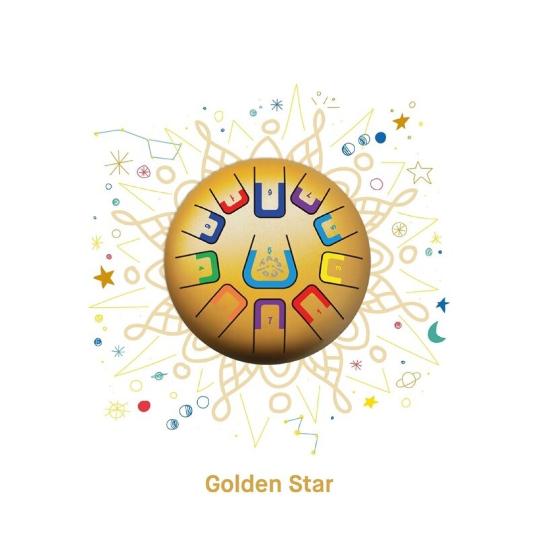 Tambú 8" 11 notes - Oro - Tambú