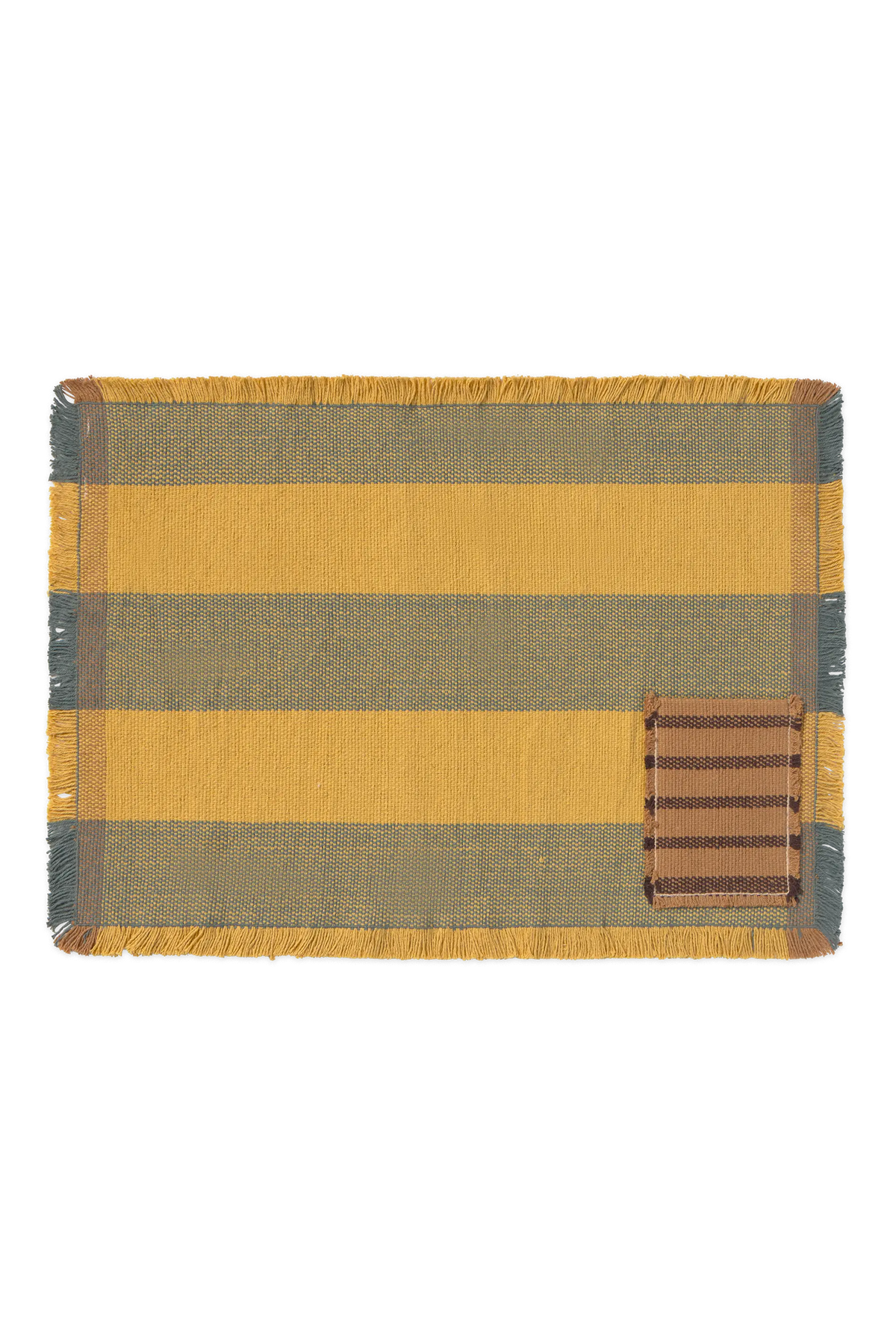 Pack 2 individuales Handloom bolsillo Terrazo de Lorena Canals.