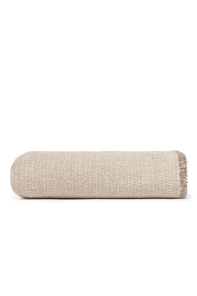 Manta Handloom Natural, imagen 5.