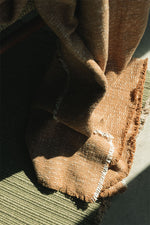 Manta Handloom Ocre, imagen 5.