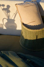 Cesta Handloom Vertical Monstera, imagen 3.