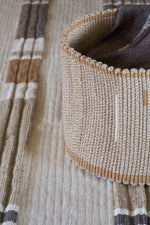 Cesta Handloom Vertical Natural, imagen 2.