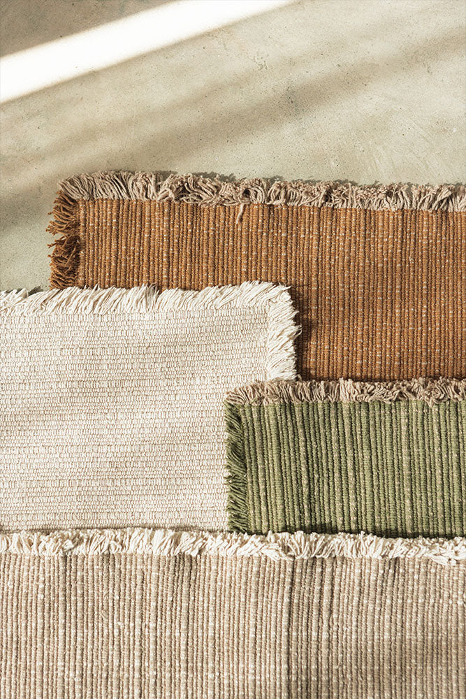 Alfombra Handloom Ocre, imagen 6.