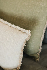 Cojín rectangular Handloom Beige, imagen 5.