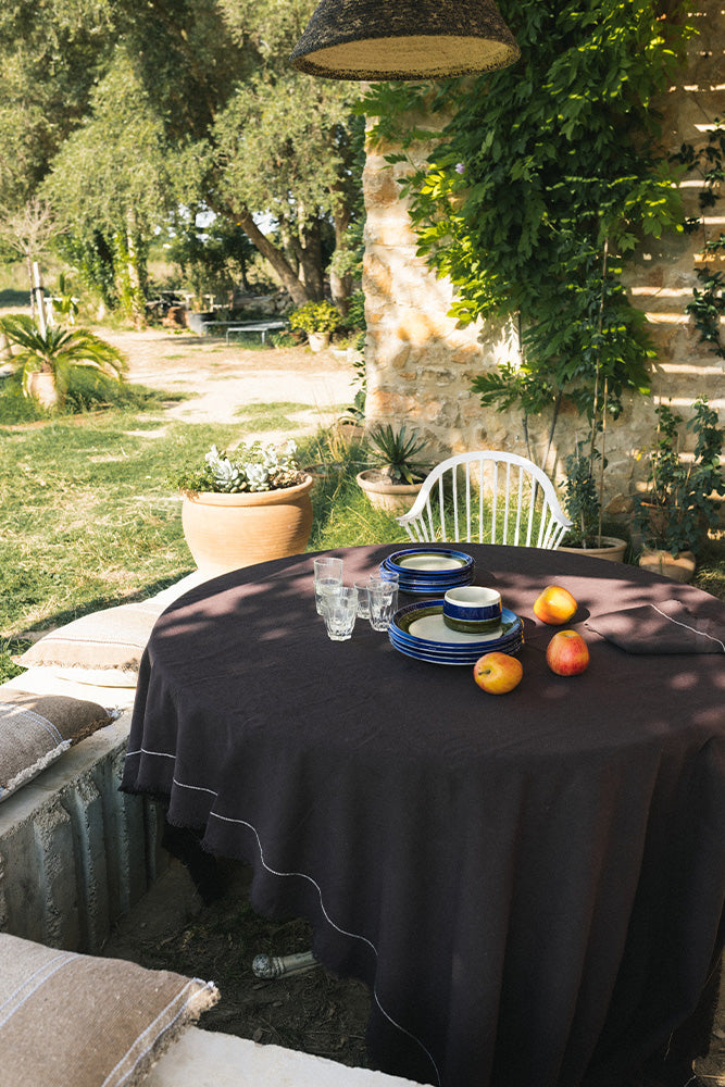 Mantel Handloom Café, imagen 3.