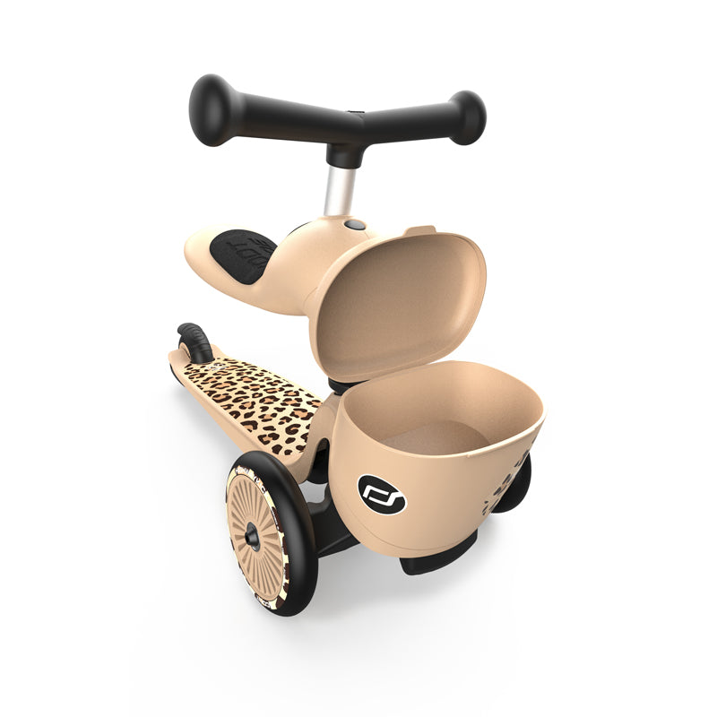 Andador y patinete 2 en 1 Highwaykick 1 Lifestyle Leopard - Scoot & Ride