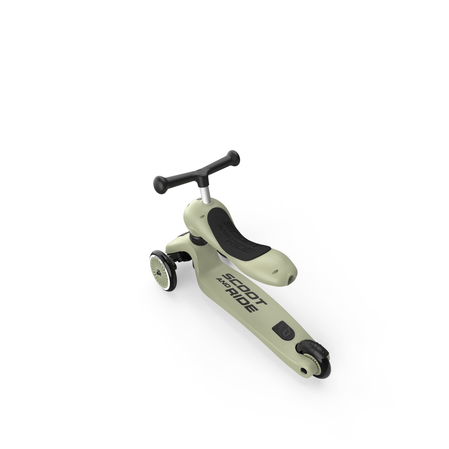 Andador y patinete 2 en 1 Highwaykick 1 Olive - Scoot & Ride