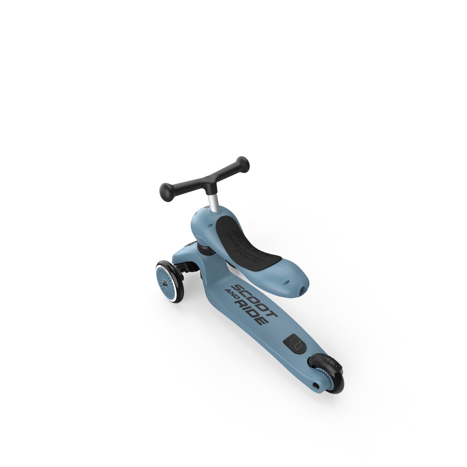 Andador y patinete 2 en 1 Highwaykick 1 Steel - Scoot & Ride