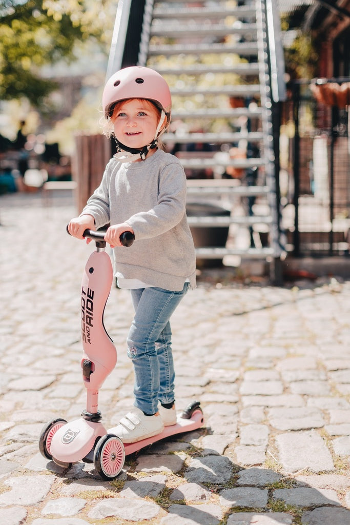 Andador y patinete 2 en 1 Highwaykick 1 Rose - Scoot & Ride