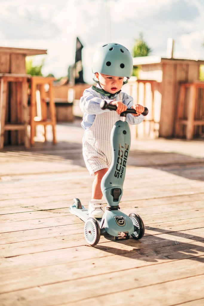 Andador y patinete 2 en 1 Highwaykick 1 Steel - Scoot & Ride