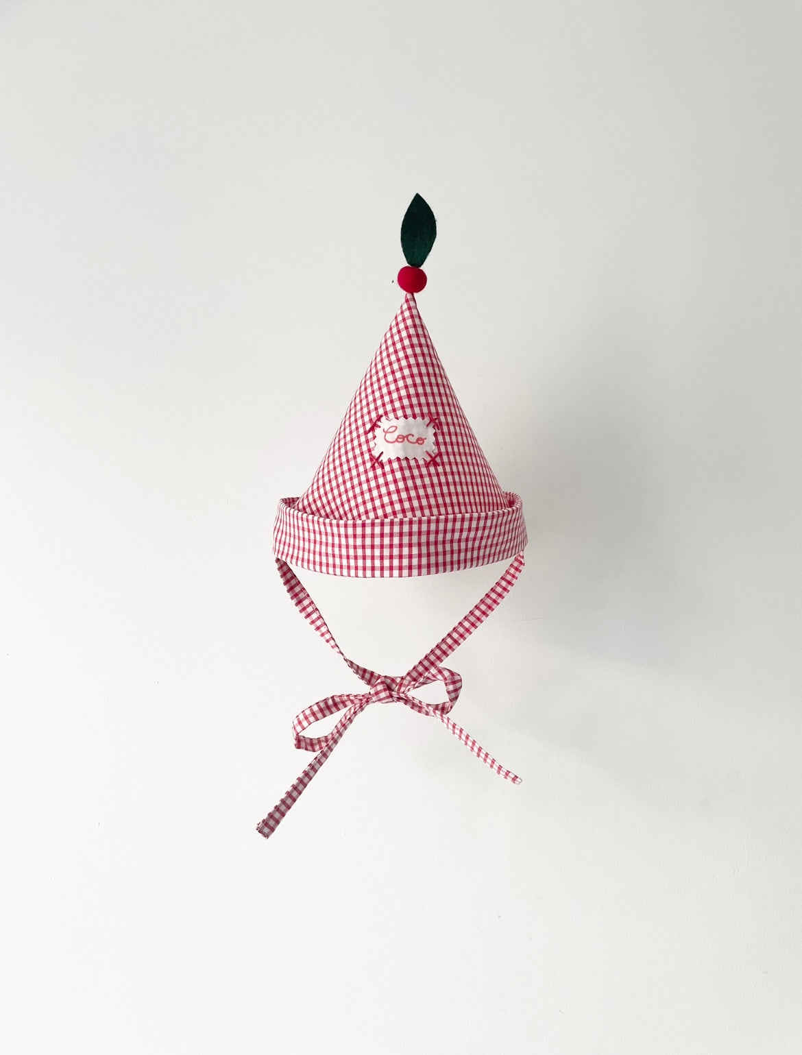 Sombrero puntiagudo de manzana - 1 año
