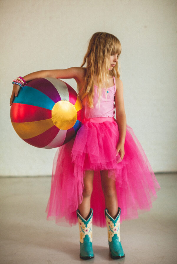Pelota tela circo 40 cm (Multicolor) - Ratatam