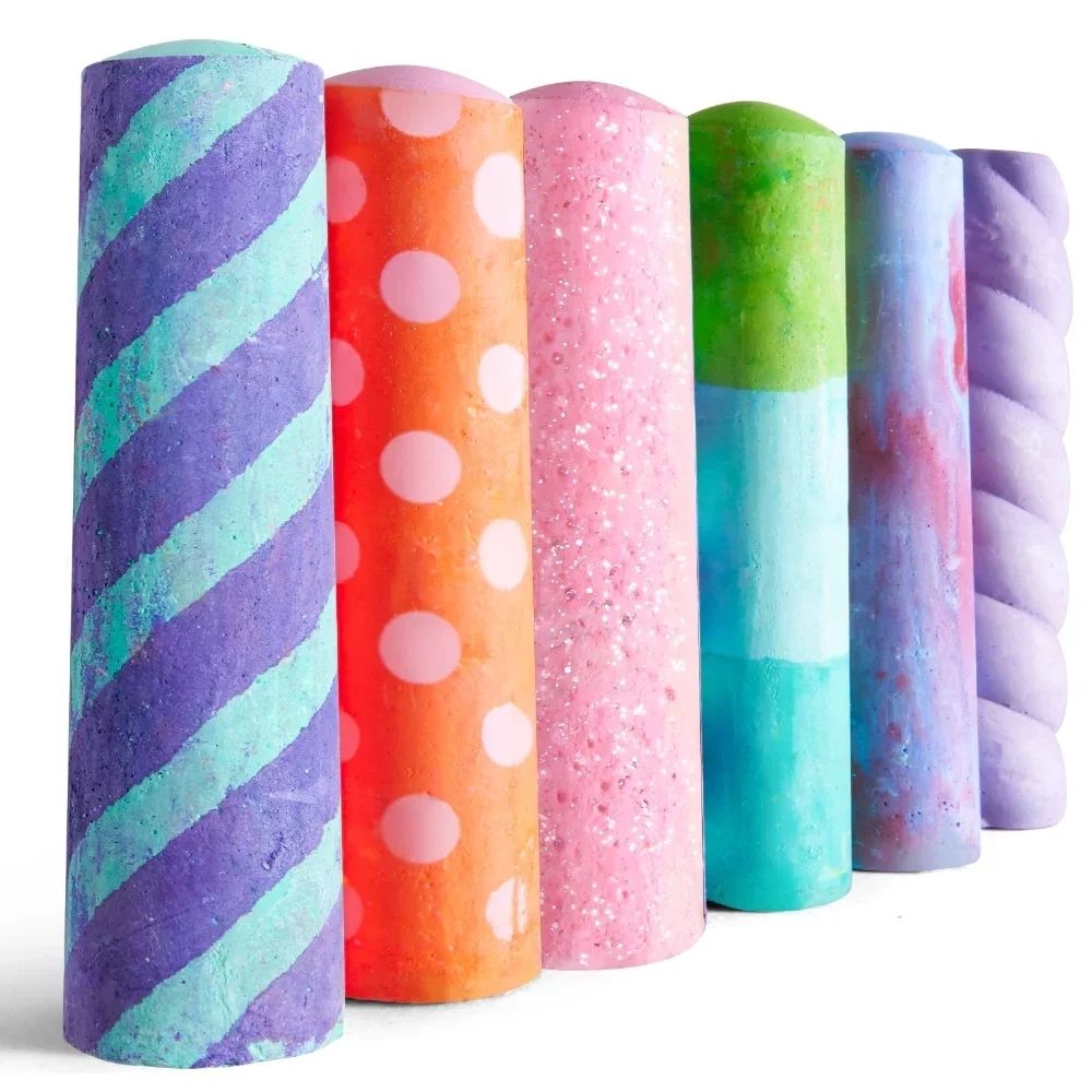 Tizas lavables - RAINBOW (24 ud. + 2 soportes) - Jarmelo