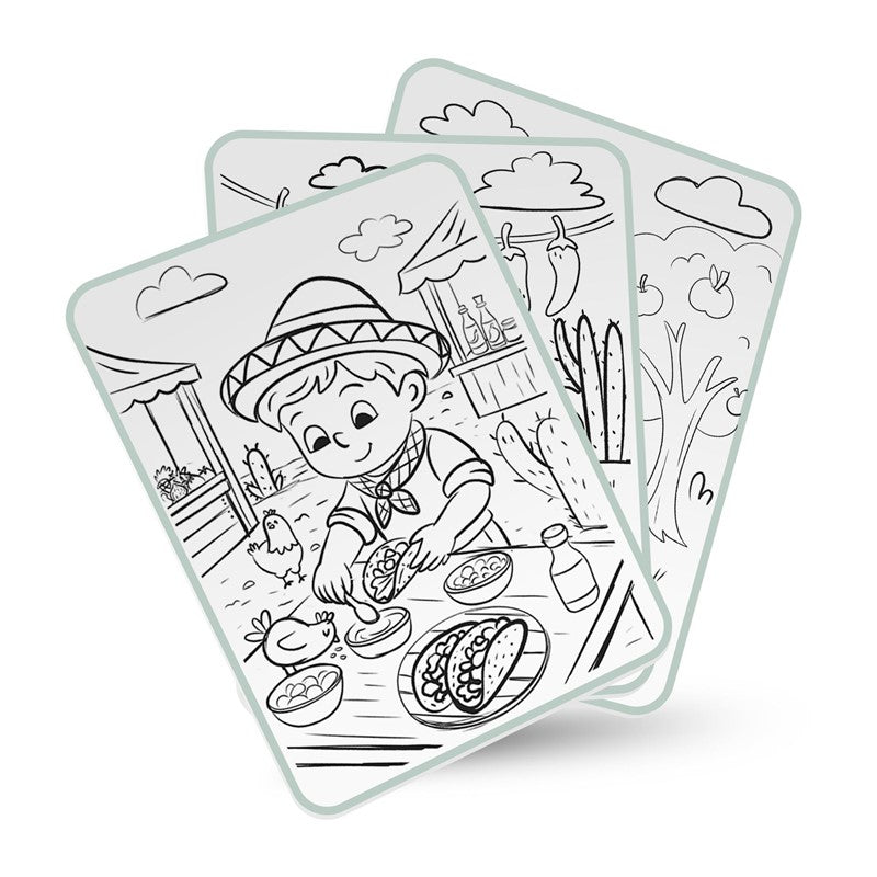 KIDYDRAW PAD Alimentos - Kidywolf