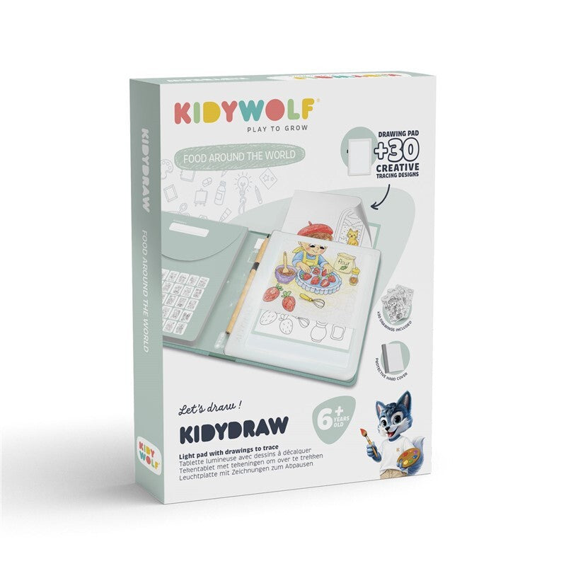 KIDYDRAW PAD Alimentos - Kidywolf
