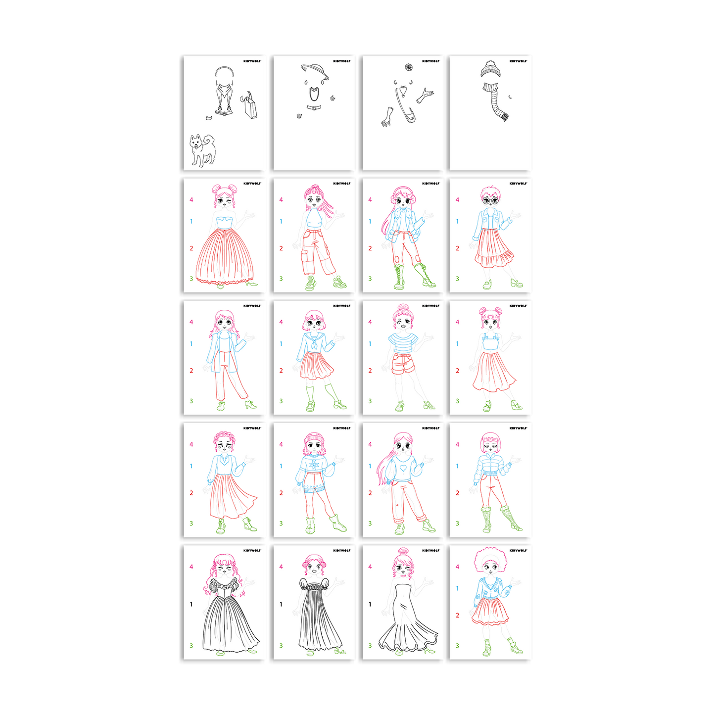 KIDYDRAW-PRO Fashion - Tablet de Dibujo con Retroiluminación