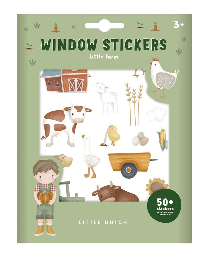 Pegatinas de Ventana, Granja - Little Dutch